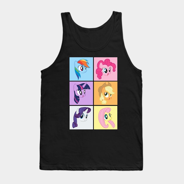 6 Colors Tank Top by Arivp